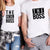 T SHIRT COUPLE THE REAL BOSS